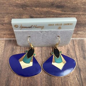 Vintage Samuel Huang Dangle Earrings